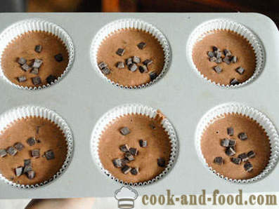Chocolate muffinid - samm-sammult retsept