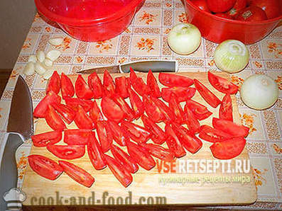 Sweet salat punase tomati talvel