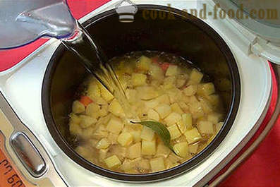Kuidas kokk kartul supp multivarka