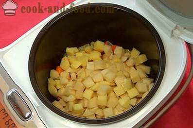 Kuidas kokk kartul supp multivarka