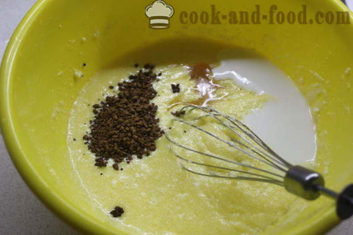 Kohv ja kuklid ahjus mesi - kuidas küpsetada koogid keefiri silikoon vormid, samm-sammult retsept fotod