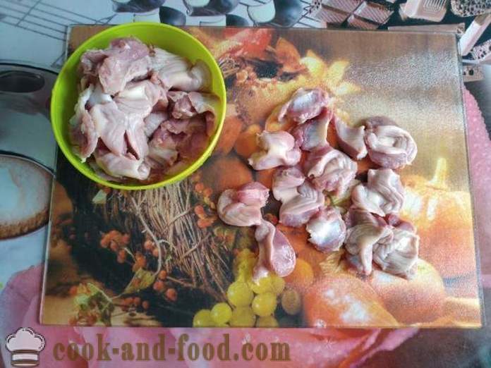 Hautatud kana puguga pannil - kuidas kokk maitsev kana puguga, samm-sammult retsept fotod