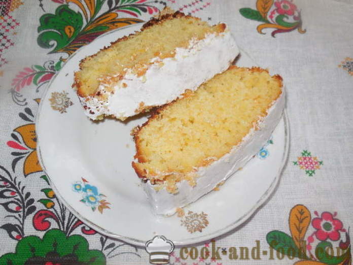Simple cupcake kohta majonees ja hapukoor - kuidas küpsetada kooki ilma või, samm-sammult retsept fotod