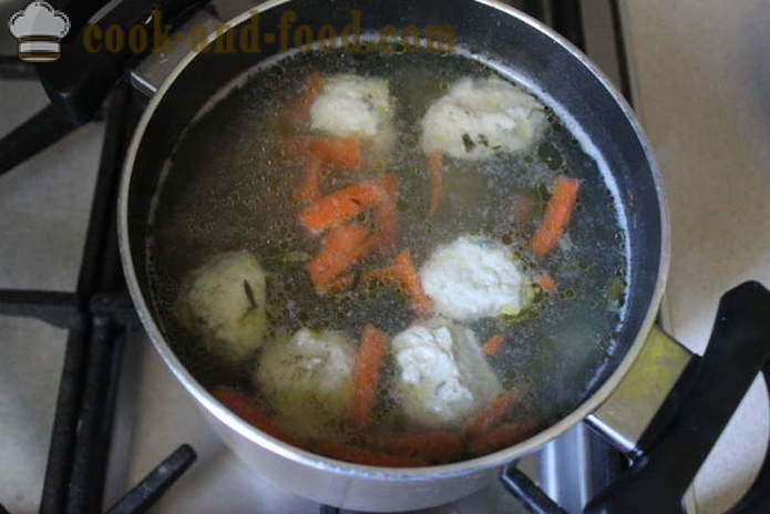 Spinati kreemi ja pelmeenid - kuidas kokk supp spinati külmutatud, samm-sammult retsept fotod