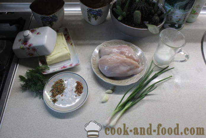 Frikadellisupp kanahakklihast - kuidas teha lihapallid hakkliha supp, samm-sammult retsept fotod