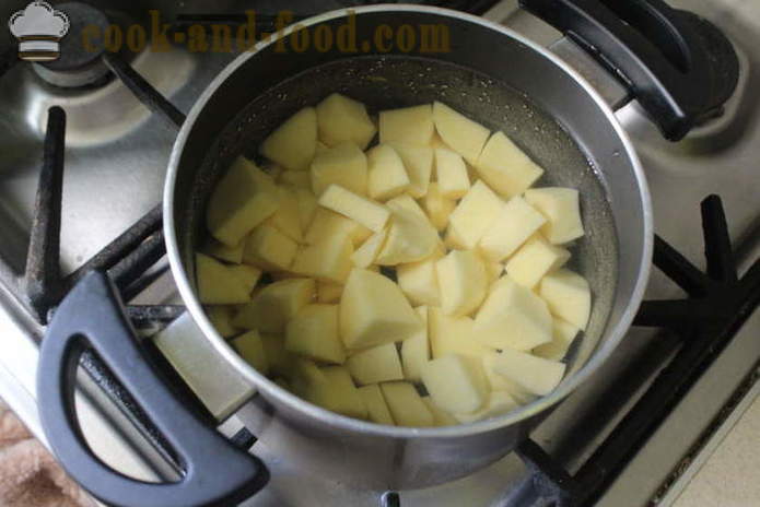 Tšehhi kartuli supp seente - kuidas kokk Tšehhi supp seente, samm-sammult retsept fotod