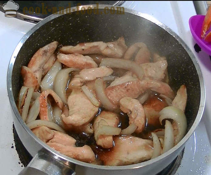 Kanarind Hiina sojakaste - kuidas kokk kana Hiina kaste, samm-sammult retsept fotod
