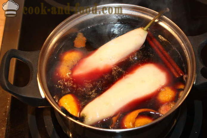 Pear hõõgveini punane kuiv vein - kuidas kokk hõõgveini kodus, samm-sammult retsept fotod