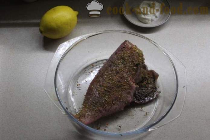 Meriahven koorekastmes ahjus - kuidas kokk maitsev meriahven ahjus koos samm-sammult retsept fotod
