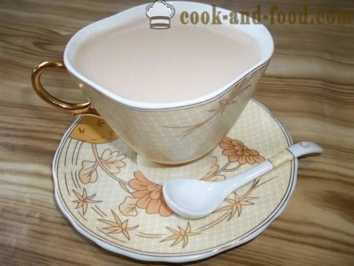 Classic masala tee piimaga ja vürtsid - kuidas teha tee, chai piimaga, samm-sammult retsept fotod