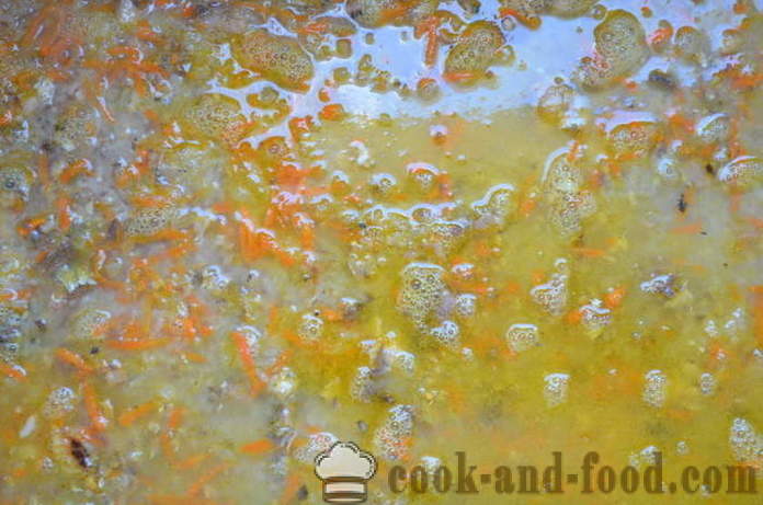 Lean kala pilaf - kuidas kokk risotto kala konservid, samm-sammult retsept fotod