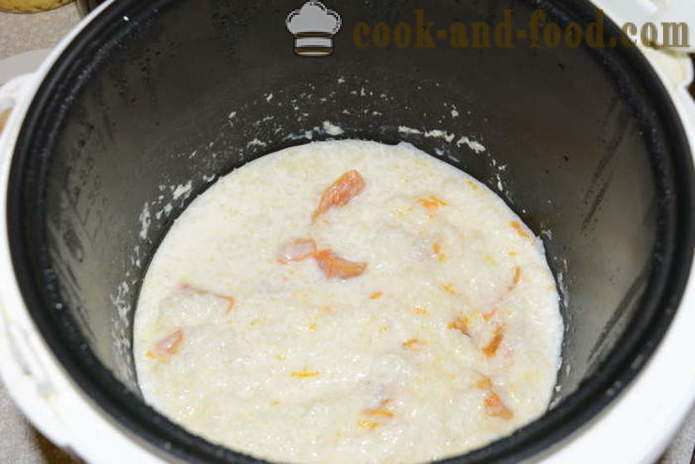 Delicious riisi putru piima multivarka - kuidas pruulida riisi piima putru, samm-sammult retsept fotod