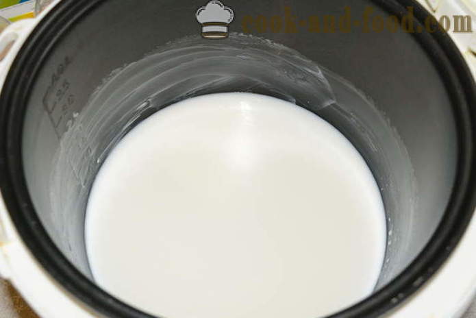 Delicious riisi putru piima multivarka - kuidas pruulida riisi piima putru, samm-sammult retsept fotod
