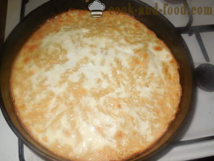 Küpsetatud makaronid ja juust magus - kuidas kokk pasta pajaroog ahjus koos samm-sammult retsept fotod