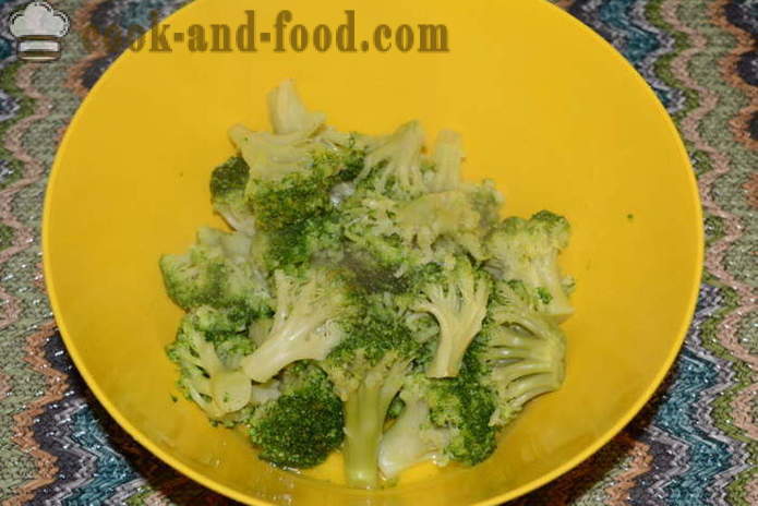 Delicious köögiviljapüree külmutatud brokkoli - kuidas kokk brokoli püree, samm-sammult retsept fotod