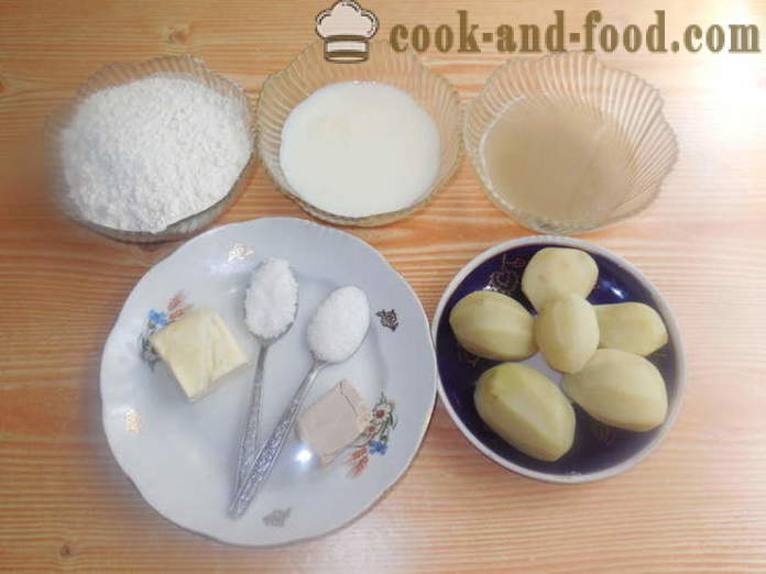 Omatehtud leib kartulipudru - kuidas kokk kartul leib kodus, samm-sammult retsept fotod