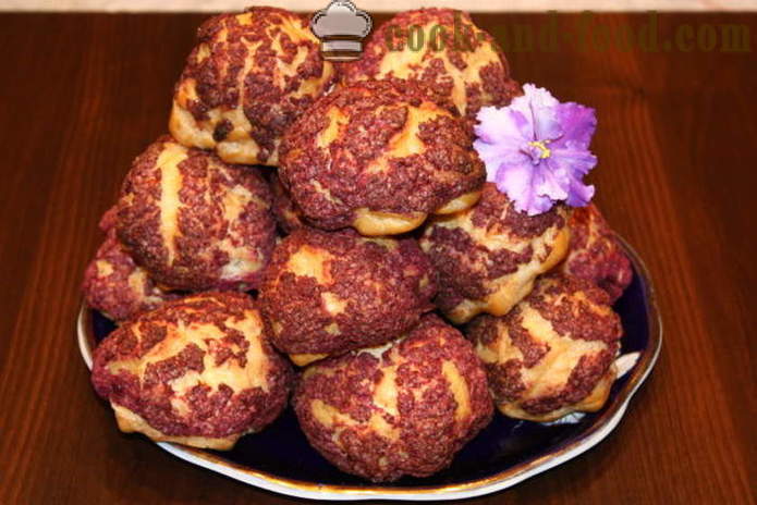 Shu vanillikaste koogid lilla krakelinom - kuidas kokk kook Shu kodus, klassikaline retsept koos foto