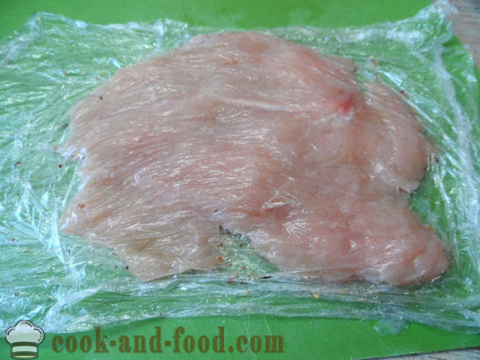 Kana maitsestatud juust ahjus - kuidas kokk karbonaadi kana on maitsev, koos samm-sammult retsept fotod