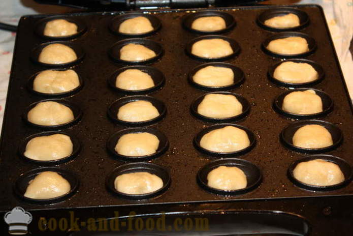 Küpsised Pähklid nagu laps - kuidas teha küpsiseid kondenspiim pähklid, vana samm-sammult retsept fotod