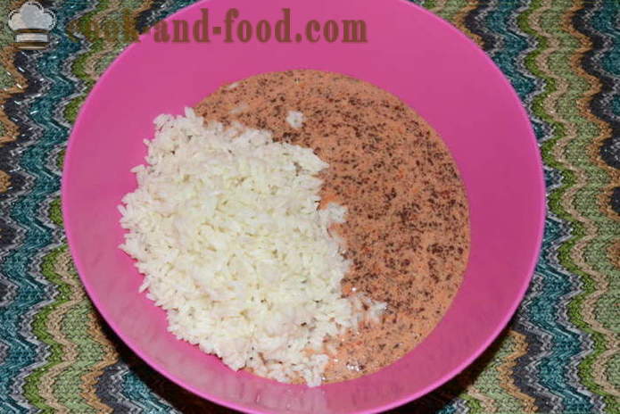 Maitsev pajaroog maksa riisiga - kuidas kokk maksa pajaroog ahjus koos samm-sammult retsept fotod