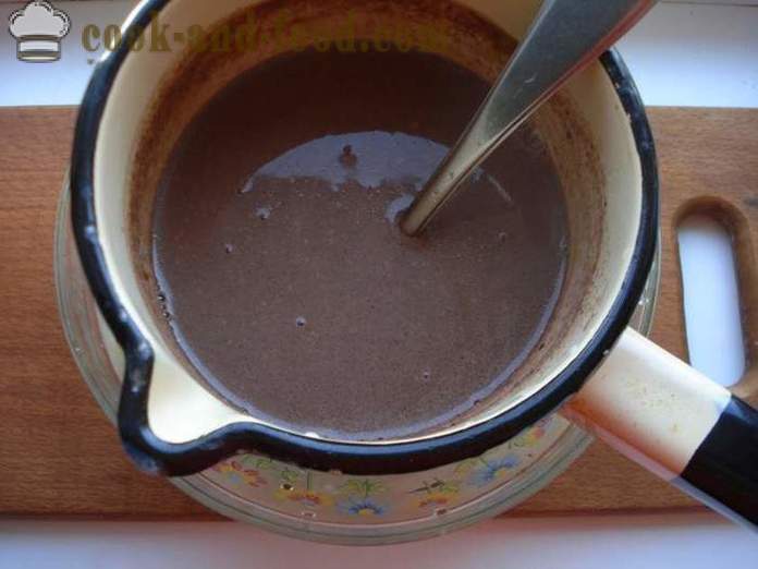 Omatehtud jäätis kakao ja tärklis - kuidas teha šokolaadi jäätist kodus, samm-sammult retsept fotod