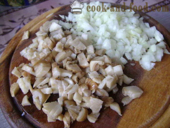 Paastuaja pelmeenid kartulid ja seened - kuidas kokk pelmeenid kartulid ja seened, samm-sammult retsept fotod