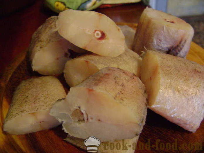 Delicious retsepti brotoly hautatud sibul ja köögivili - toiduvalmistamise brotola kala majonees, samm-sammult retsept fotod