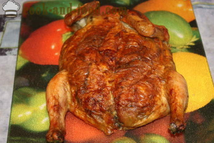 Kana täidisega pannkooke ahjus - kuidas kokk kana täidisega pannkoogid luudeta, samm-sammult retsept fotod
