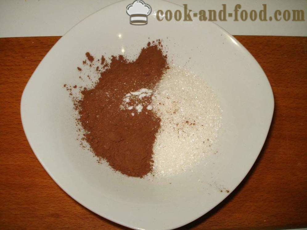 Omatehtud kakao piimaga - kuidas kokk kakaopulber piimaga, samm-sammult retsept fotod