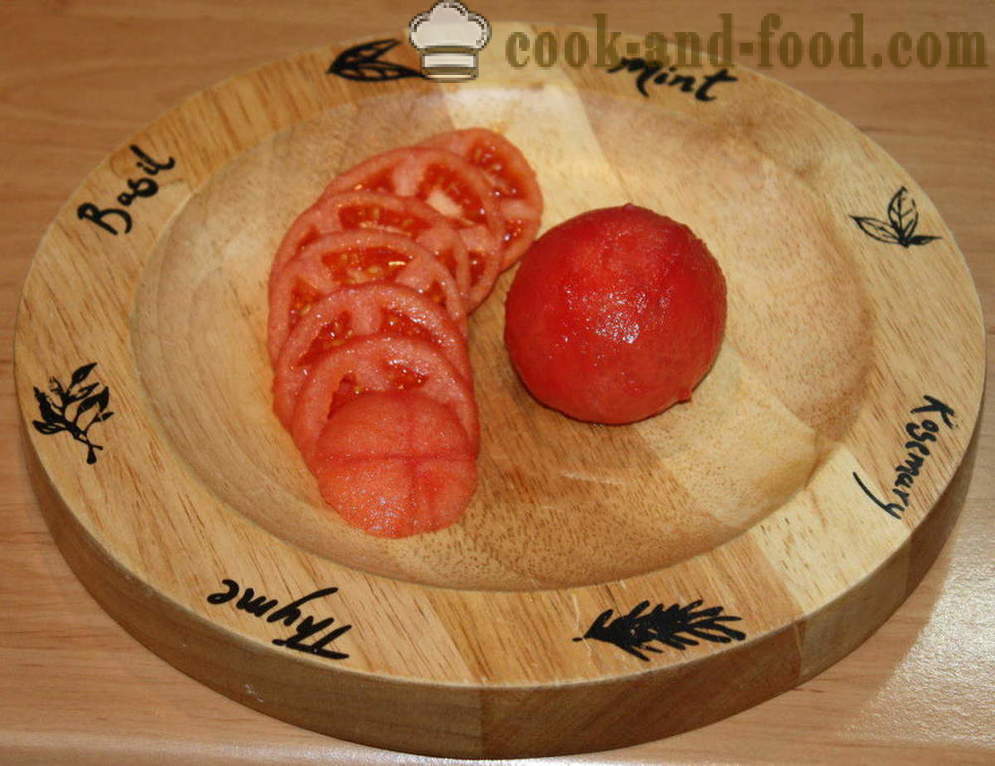 Liha pajaroog suvikõrvits ja tomatid - kuidas kokk liha hautamiseks ahjus koos samm-sammult retsept fotod