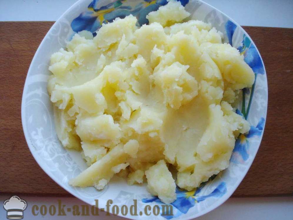 Pelmeenid kartulid ja sibulad - kuidas teha pelmeenid kartulid, samm-sammult retsept fotod