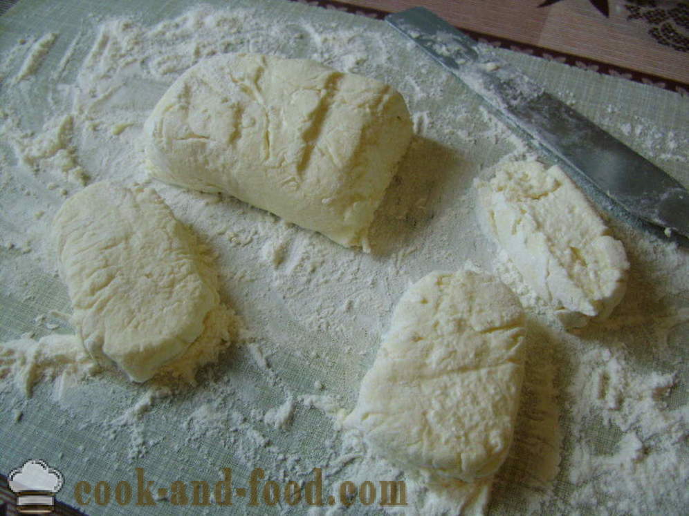 Kohupiima koogid ilma söögisooda - kuidas teha kohupiima pannkoogid pannil, samm-sammult retsept fotod