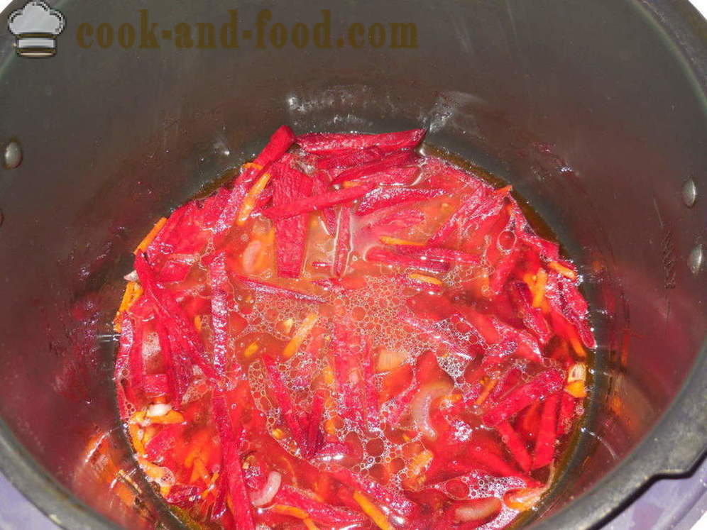 Köögiviljasupp sardiinid tomatikastmes multivarka - kuidas kokk köögiviljasupp anšoovised, samm-sammult retsept fotod