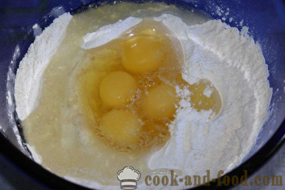 Omatehtud muna nuudlid ilma vee - kuidas teha nuudlid supp muna, samm-sammult retsept fotod