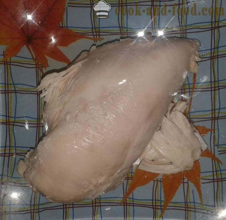 Delicious pealagi kanamaksad kana - kuidas kokk kodus pealagi kanamaksa ja rinnanäärme, samm-sammult retsept fotod