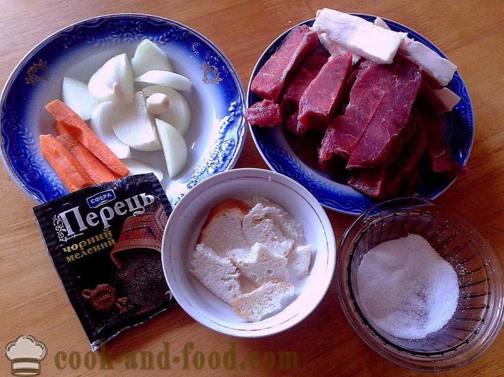Lihtne supp lihapallid ja riisi - kuidas kokk supp lihapallid multivarka, samm-sammult retsept fotod