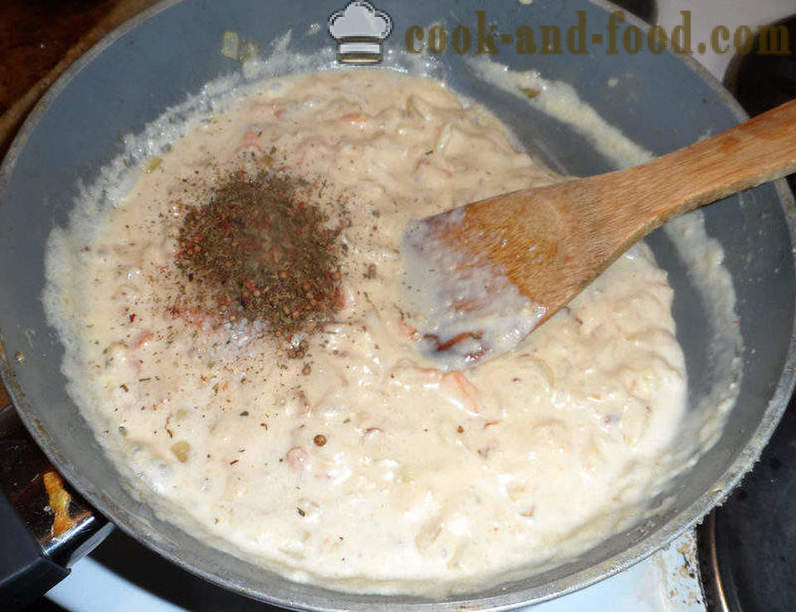 Croquettes all bechamellkastmega ahjus - kuidas kokk lihapallid kartuli ja koorekastmes, samm-sammult retsept fotod