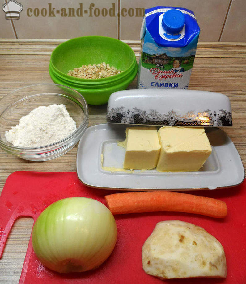 Croquettes all bechamellkastmega ahjus - kuidas kokk lihapallid kartuli ja koorekastmes, samm-sammult retsept fotod