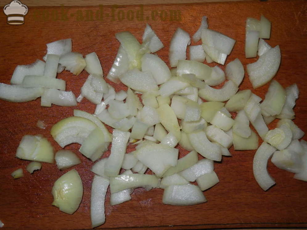 Ahjukartul liha ja köögivili - kuidas kokk hautis kartulid liha multivarka, samm-sammult retsept fotod