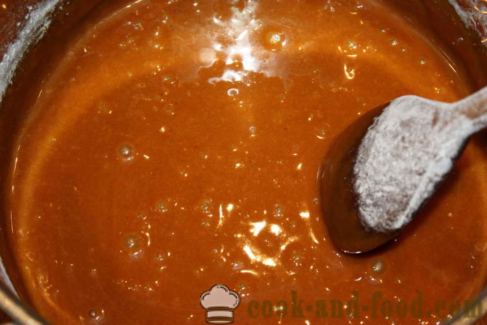 Honey choux tainast piparkooke - tehnoloogia ja meetodid keetmine kuidas teha piparkooke tainas, samm-sammult retsept fotod