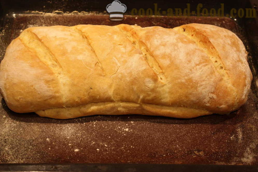 Omatehtud kõrvits leib - kuidas küpsetada leiba kõrvits ahjus koos samm-sammult retsept fotod