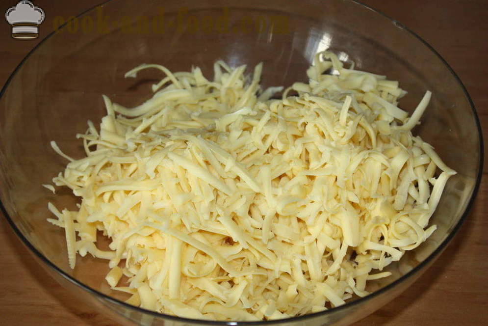Külm eelroog juustu - kuidas kokk suupiste juustu sulatatakse ahjus koos samm-sammult retsept fotod