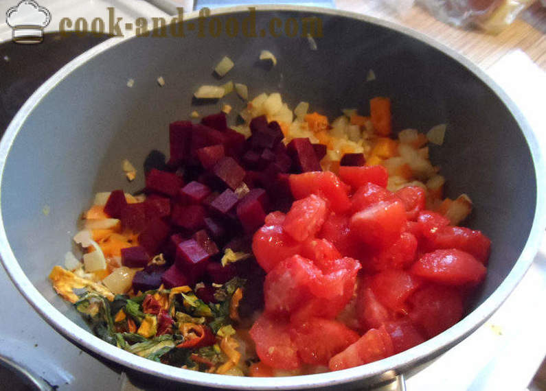 Peedisupp, borši - kuidas kokk supp püree erinevate köögiviljade, samm-sammult retsept fotod