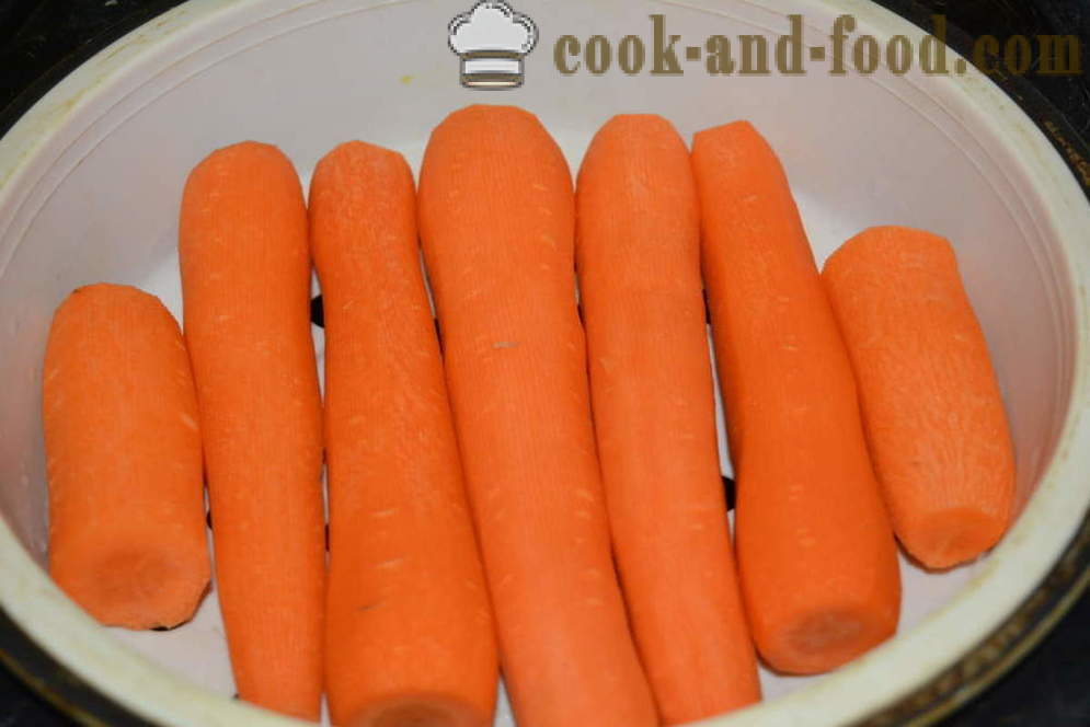 Classic Carrot burgereid nisumannast, nagu lasteaed - kuidas kokk burgereid keedetud porgandid pannil, retsept samm-sammult pildid
