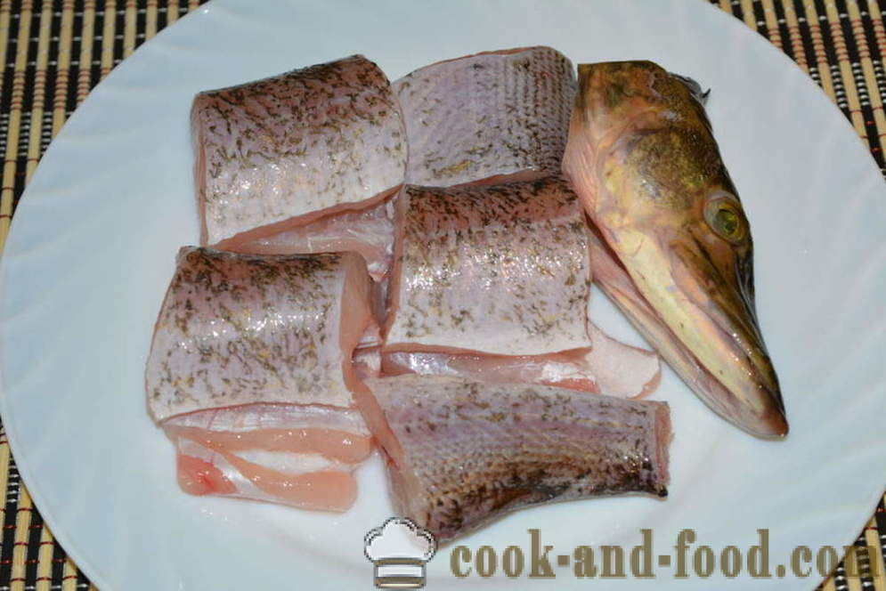Maitsev supp haug kodus - kuidas kokk kala supp haug, samm-sammult retsept fotod