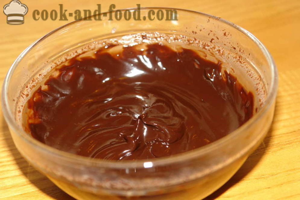 Maitsev šokolaadi kooki hapukoore - kuidas teha šokolaadi kook, samm-sammult retsept fotod