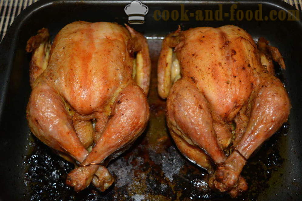 Täidetud kanafilee krõbeda kooriku ahjus küpsetatud - nagu küpsetatud kana ahju tervikuna samm-sammult retsept fotod