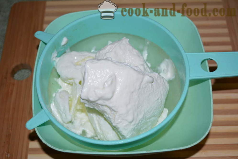 Kodujuust Külmutatud jogurt - kuidas teha juustu poest jogurtit kodus, samm-sammult retsept fotod