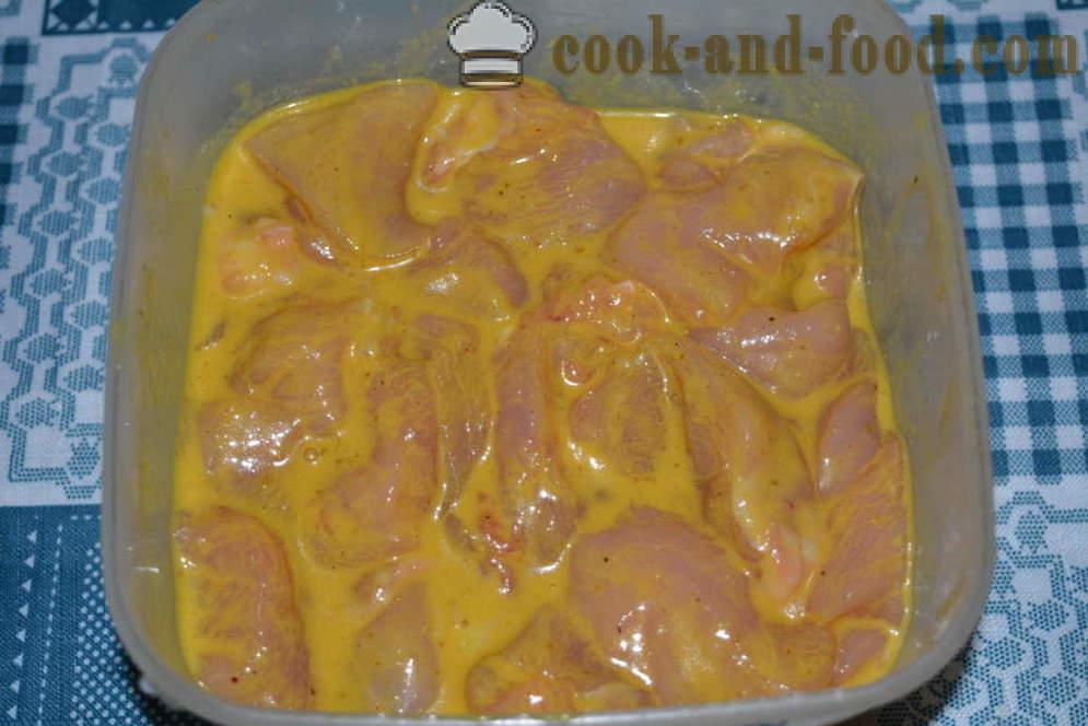 Delicious kanarind praetud pannil - kuidas kokk mahlane kanarind pannil, samm-sammult retsept fotod
