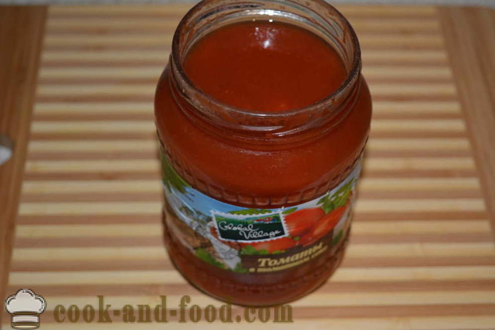 Tomatisupp lihapallid - kuidas kokk tomatisupp lihapallid koos samm-sammult retsept fotod